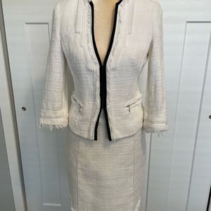 Grew out of this beautiful piece. White House Black Market.